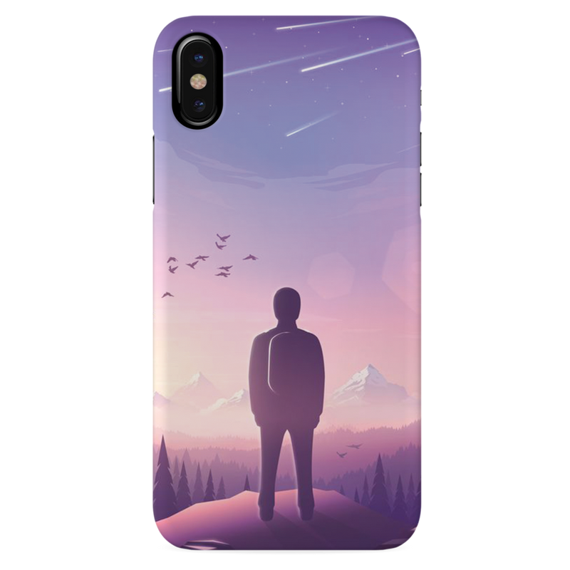 Peace on earth Printed Slim Cases and Cover for iPhone X