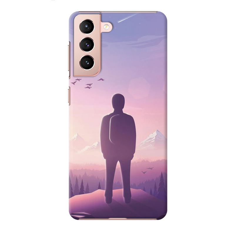 Peace on earth Printed Slim Cases and Cover for Galaxy S21