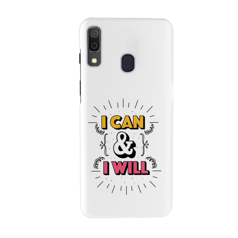 I can and I will Printed Slim Cases and Cover for Galaxy A20