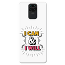 I can and I will Printed Slim Cases and Cover for Redmi Note 9