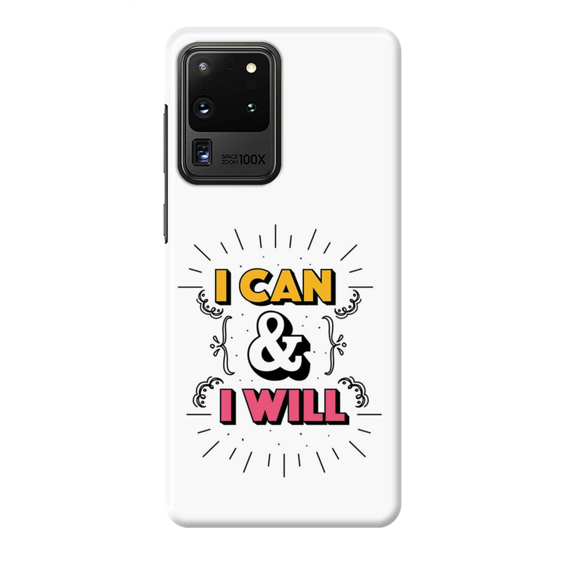 I can and I will Printed Slim Cases and Cover for Galaxy S20 Ultra