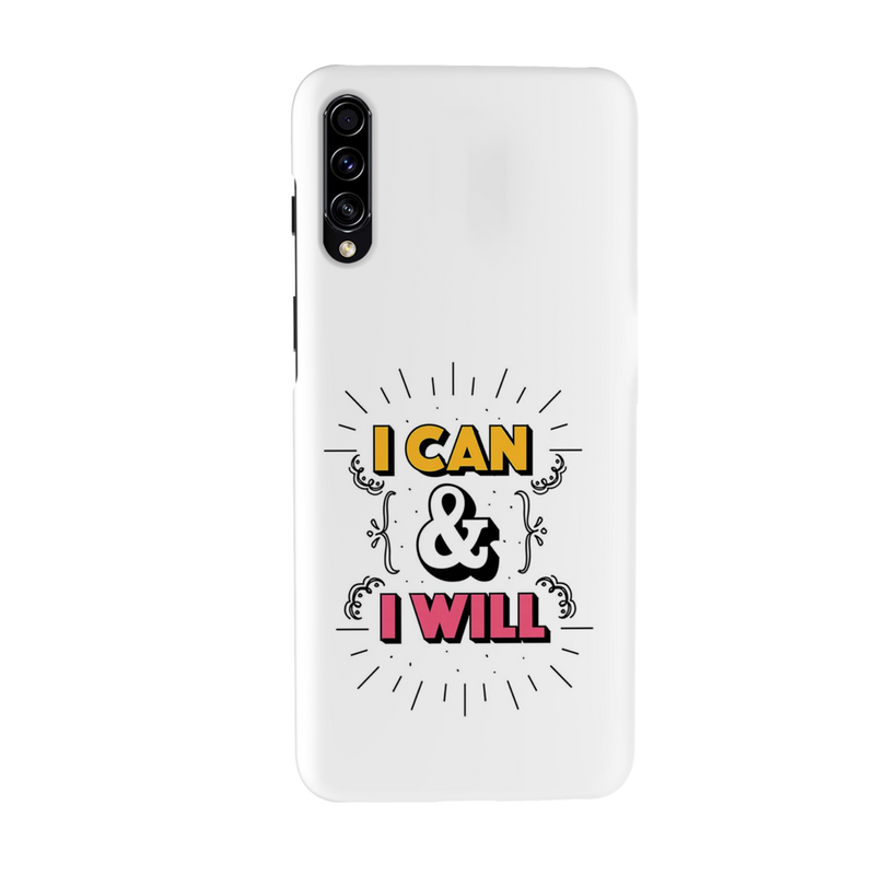 I can and I will Printed Slim Cases and Cover for Galaxy A50