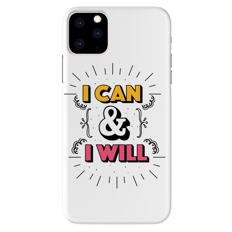 I can and I will Printed Slim Cases and Cover for iPhone 11 Pro