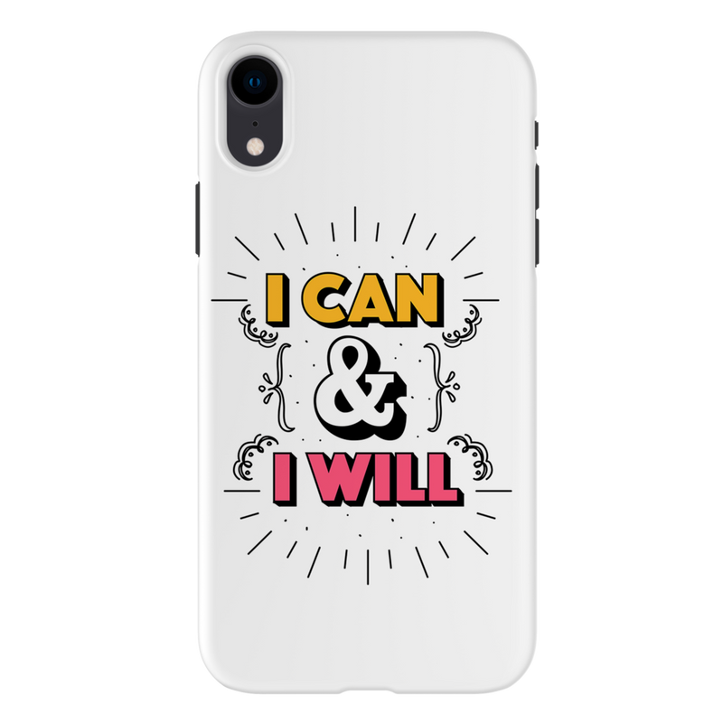 I can and I will Printed Slim Cases and Cover for iPhone XR