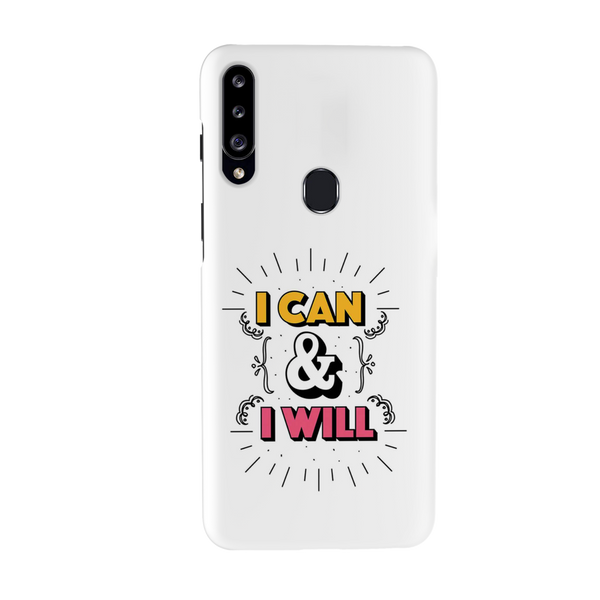 I can and I will Printed Slim Cases and Cover for Galaxy A20S