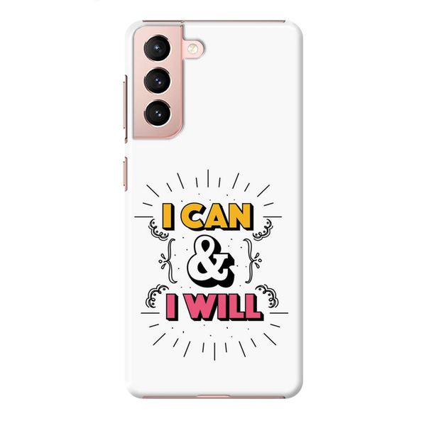 I can and I will Printed Slim Cases and Cover for Galaxy S21 Plus