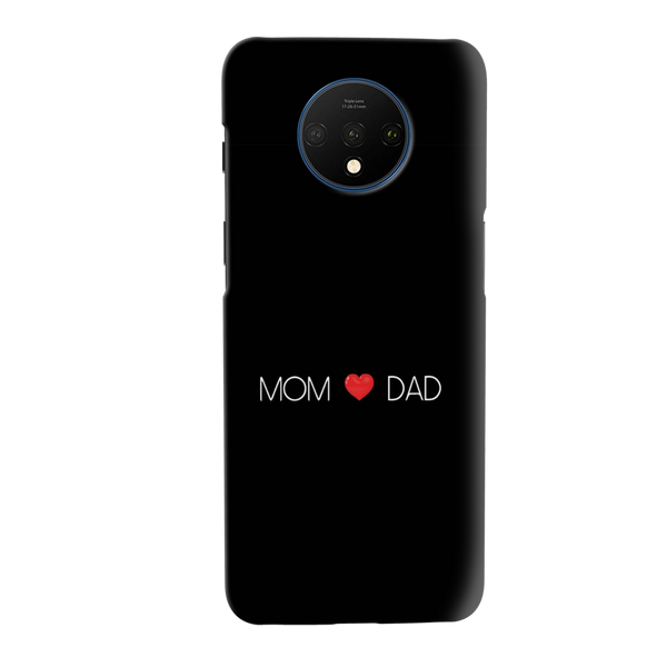 Mom and Dad Printed Slim Cases and Cover for OnePlus 7T