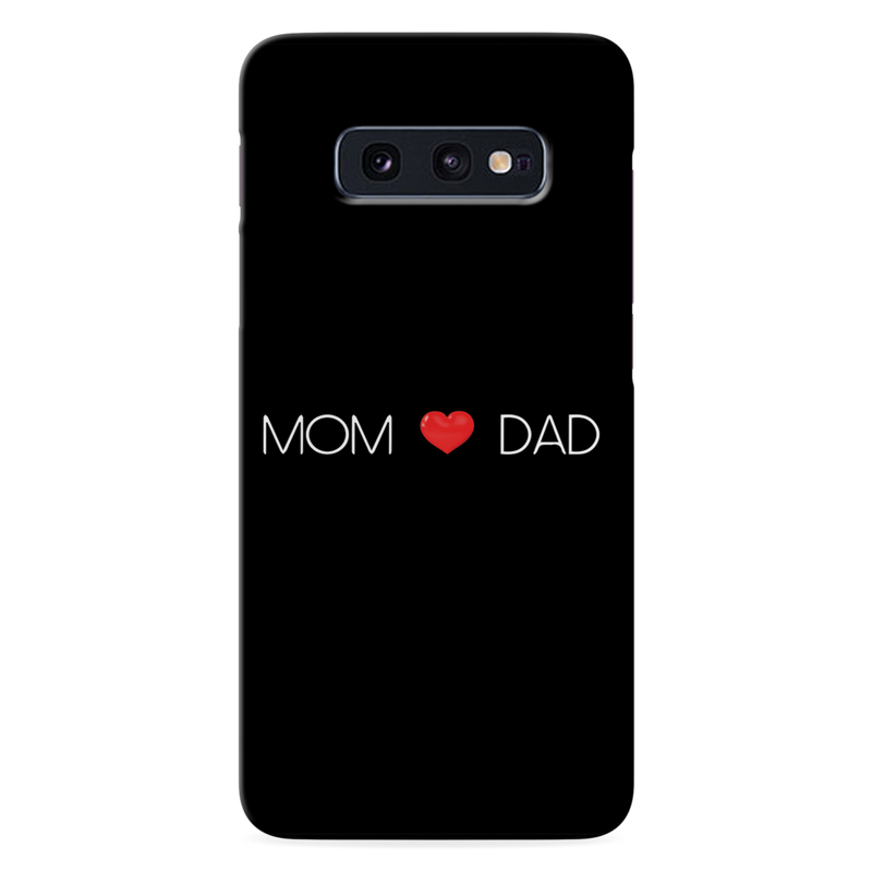 Mom and Dad Printed Slim Cases and Cover for Galaxy S10E