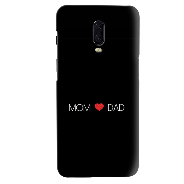 Mom and Dad Printed Slim Cases and Cover for OnePlus 6T