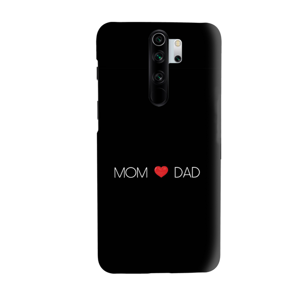 Mom and Dad Printed Slim Cases and Cover for Redmi Note 8 Pro