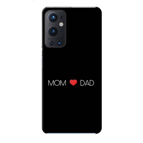 Mom and Dad Printed Slim Cases and Cover for OnePlus 9 Pro