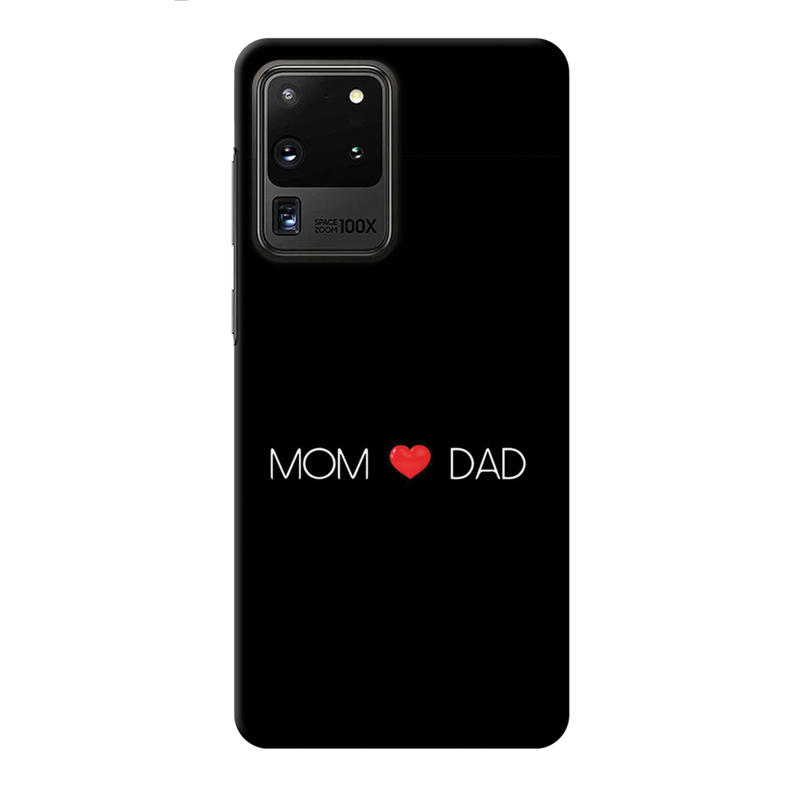 Mom and Dad Printed Slim Cases and Cover for Galaxy S20 Ultra