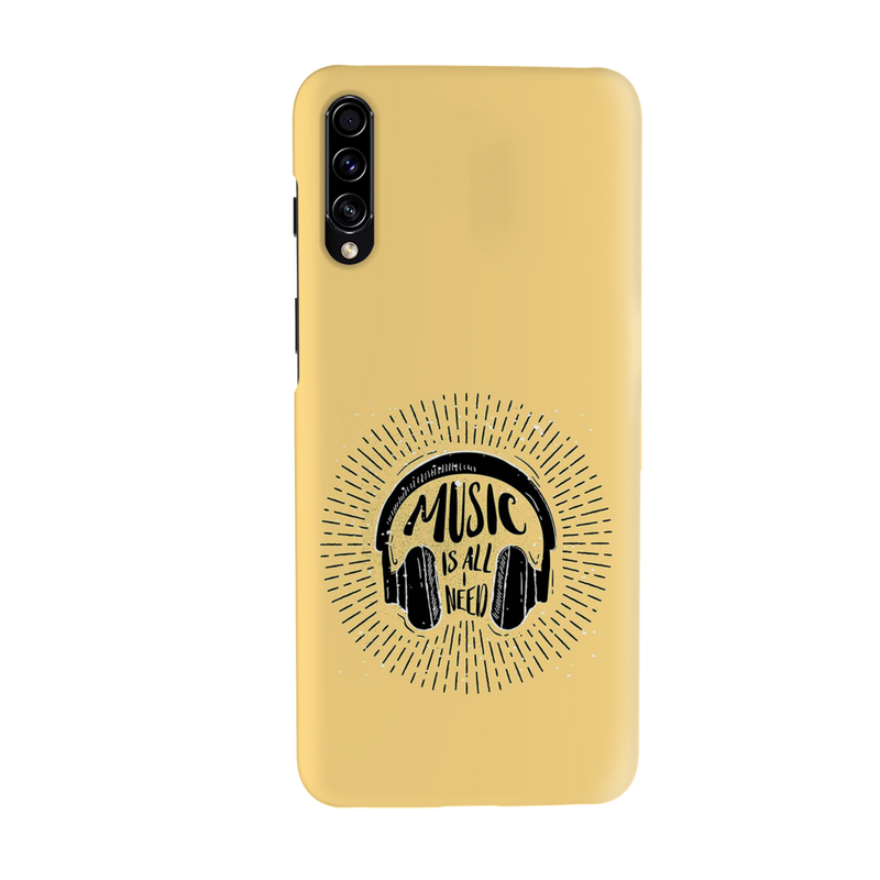 Music is all i need Printed Slim Cases and Cover for Galaxy A30S