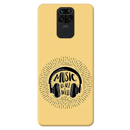 Music is all i need Printed Slim Cases and Cover for Redmi Note 9