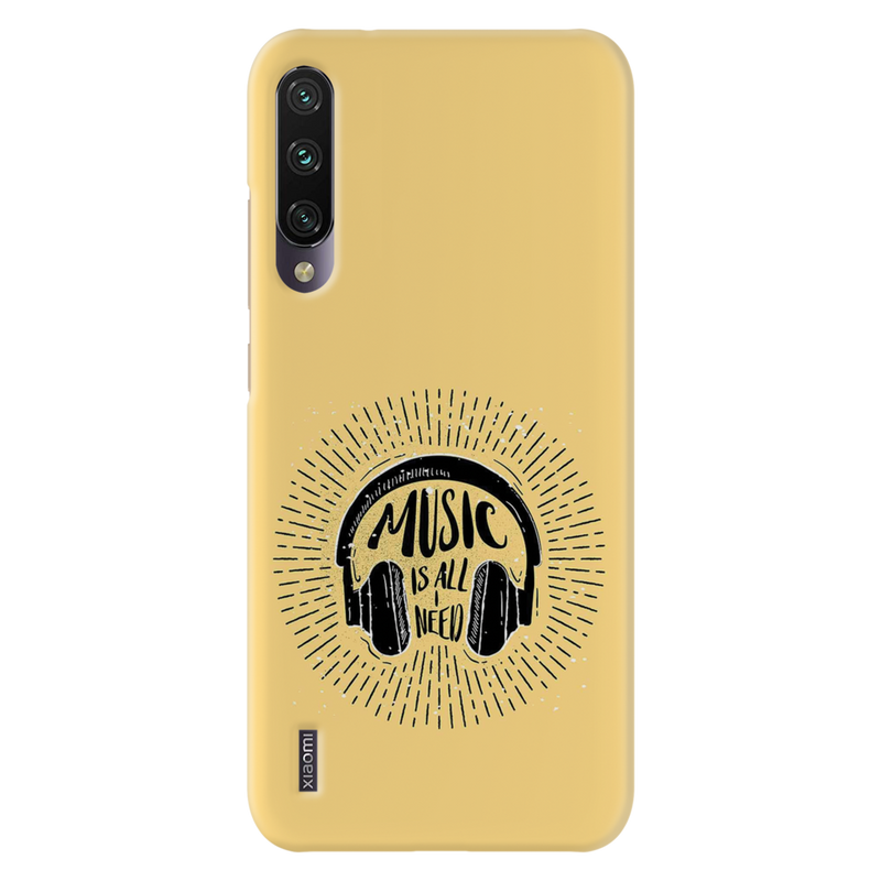 Music is all i need Printed Slim Cases and Cover for Redmi A3