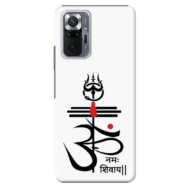 OM namah siwaay Printed Slim Cases and Cover for Redmi Note 10 Pro