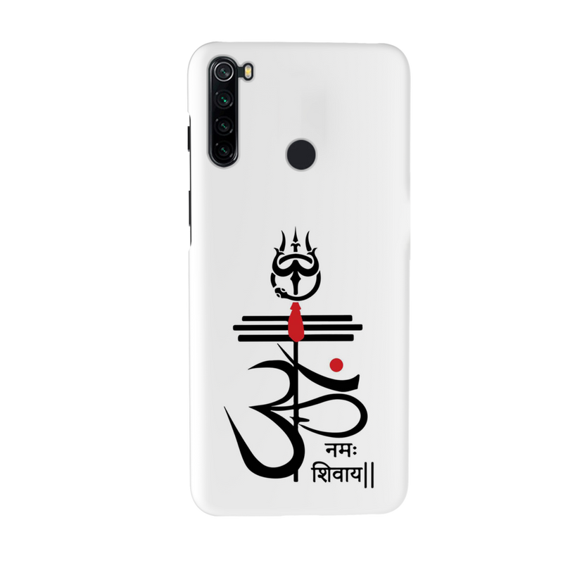 OM namah siwaay Printed Slim Cases and Cover for Redmi Note 8