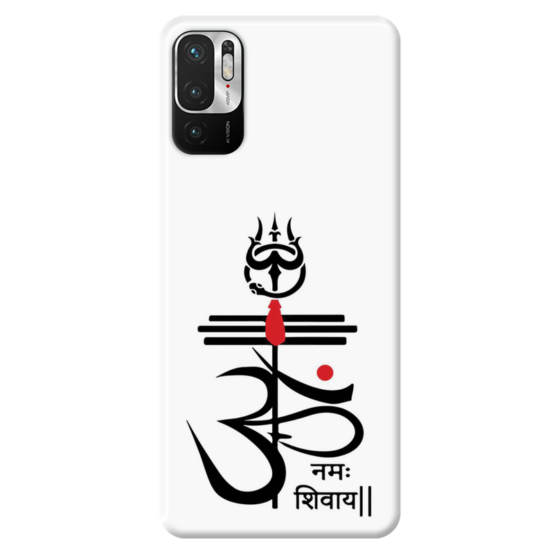 OM namah siwaay Printed Slim Cases and Cover for Redmi Note 10T