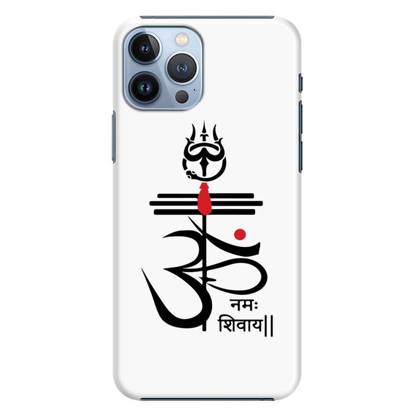 OM namah siwaay Printed Slim Cases and Cover for iPhone 13 Pro