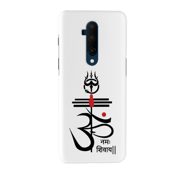 OM namah siwaay Printed Slim Cases and Cover for OnePlus 7T Pro