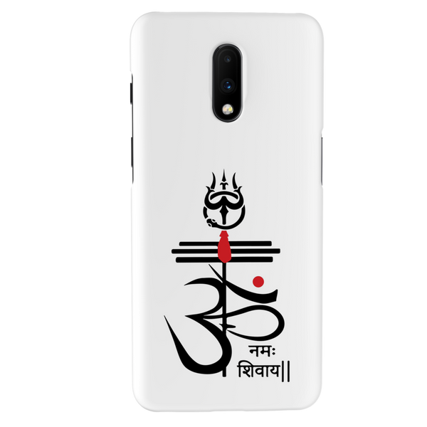 OM namah siwaay Printed Slim Cases and Cover for OnePlus 7