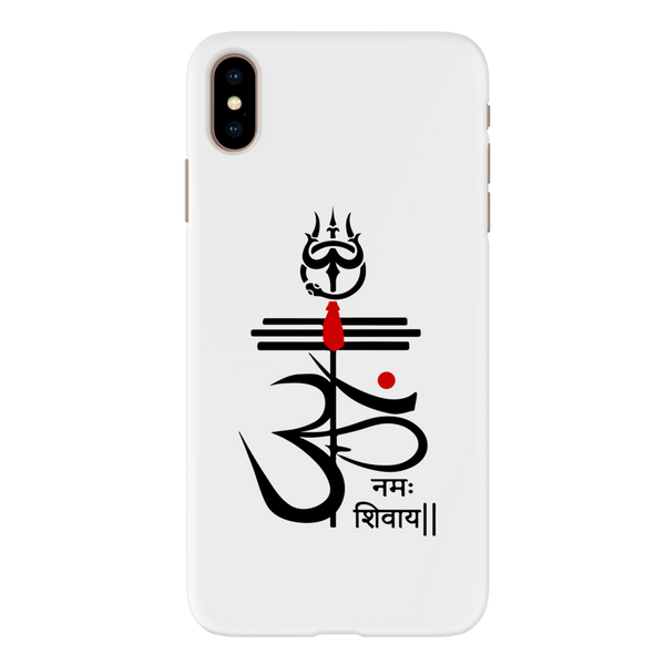 OM namah siwaay Printed Slim Cases and Cover for iPhone XS Max