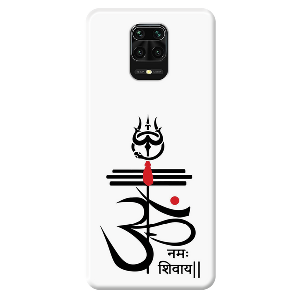 OM namah siwaay Printed Slim Cases and Cover for Redmi Note 9 Pro Max