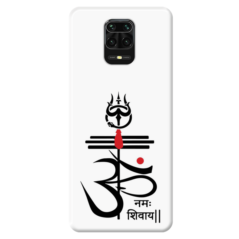 OM namah siwaay Printed Slim Cases and Cover for Redmi Note 9 Pro Max