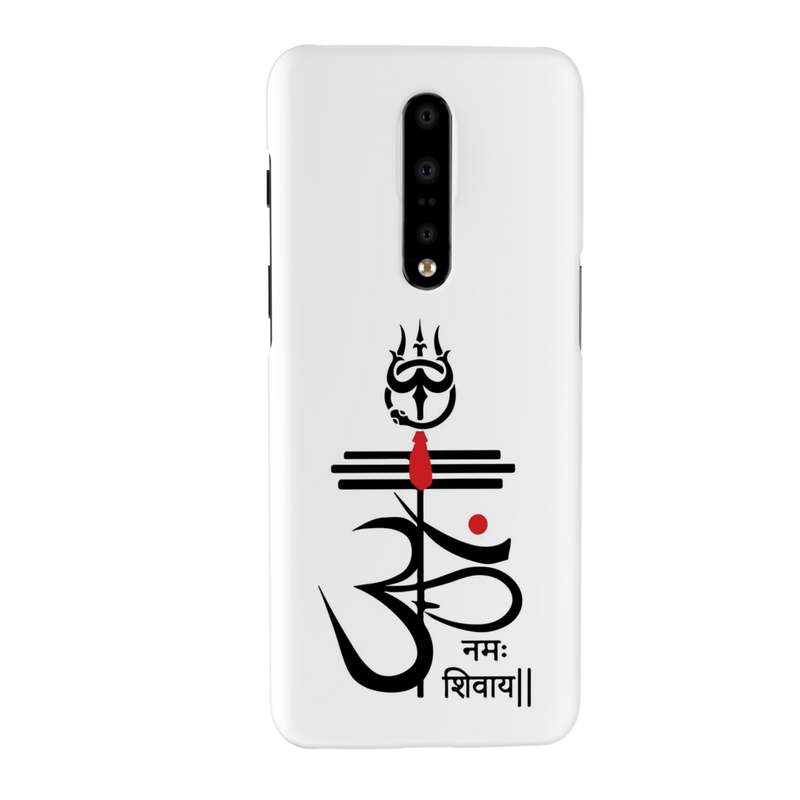 OM namah siwaay Printed Slim Cases and Cover for OnePlus 7 Pro