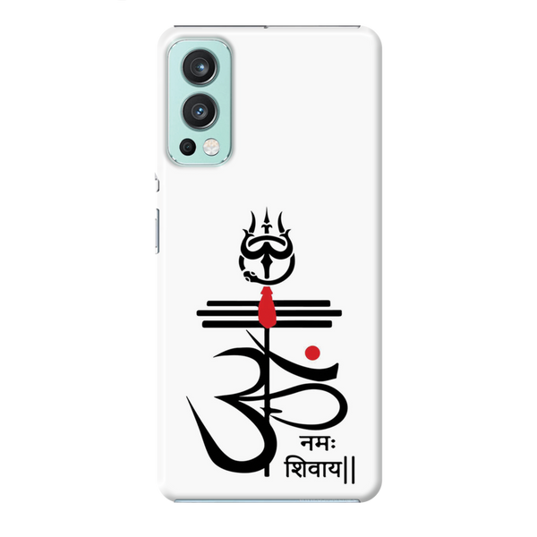 OM namah siwaay Printed Slim Cases and Cover for OnePlus Nord 2