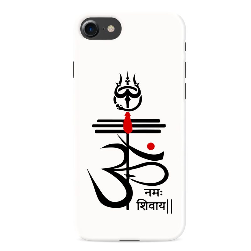OM namah siwaay Printed Slim Cases and Cover for iPhone 8