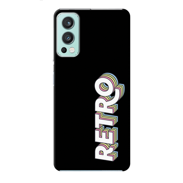 Retro Printed Slim Cases and Cover for OnePlus Nord 2