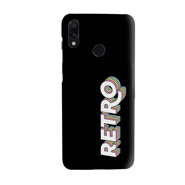 Retro Printed Slim Cases and Cover for Redmi Note 7 Pro