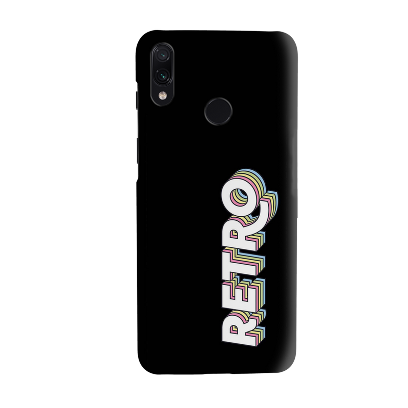 Retro Printed Slim Cases and Cover for Redmi Note 7 Pro