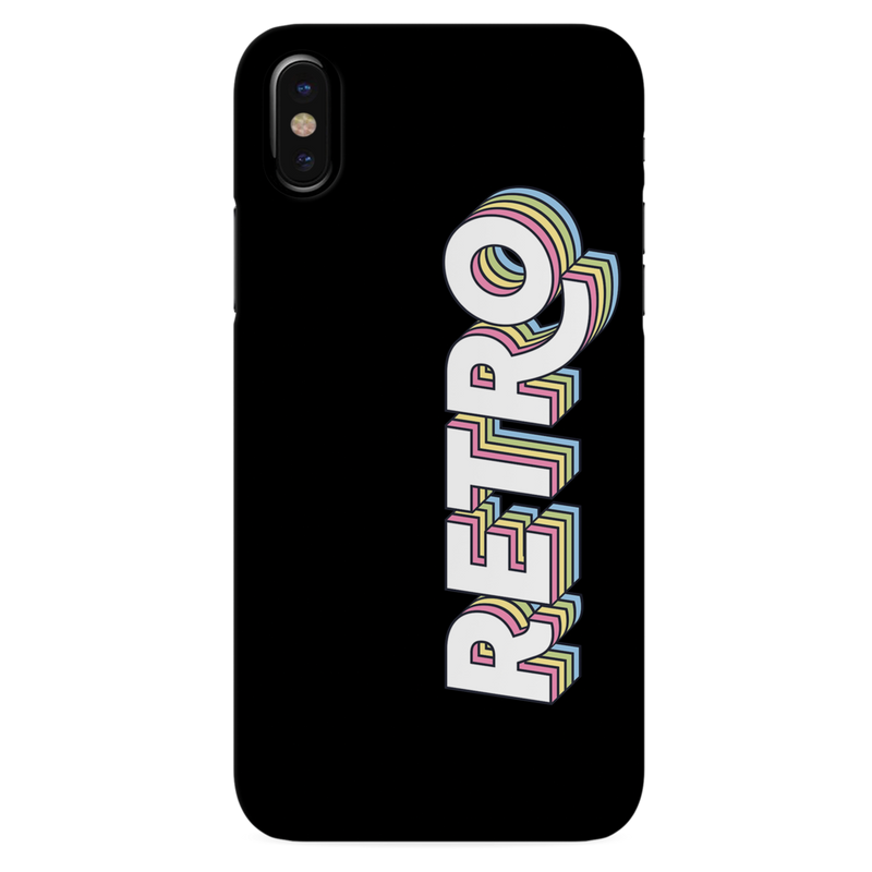 Retro Printed Slim Cases and Cover for iPhone XS