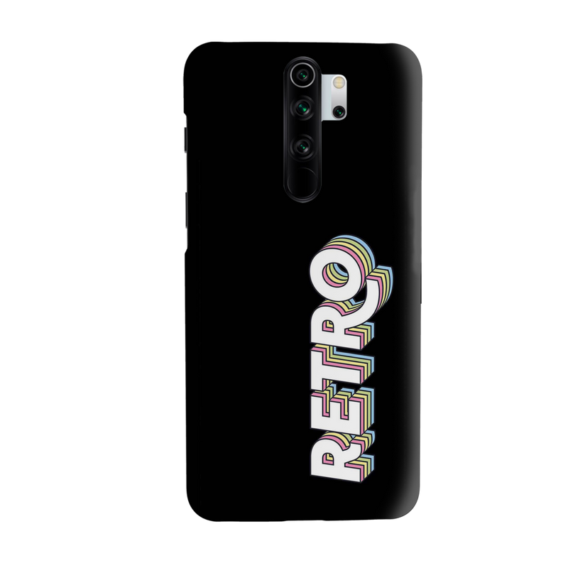 Retro Printed Slim Cases and Cover for Redmi Note 8 Pro