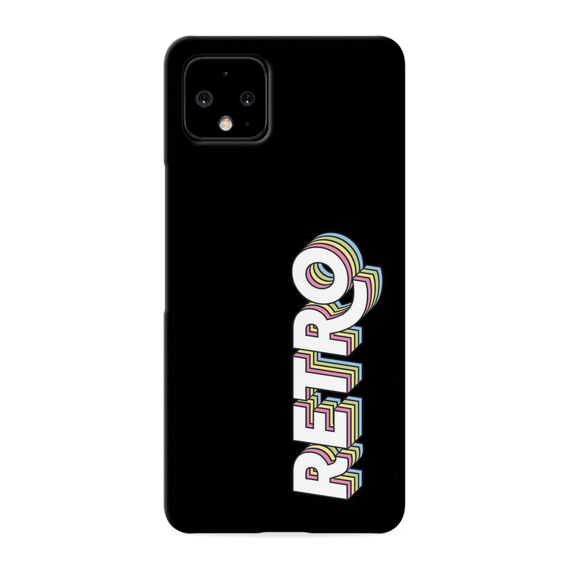 Retro Printed Slim Cases and Cover for Pixel 4XL