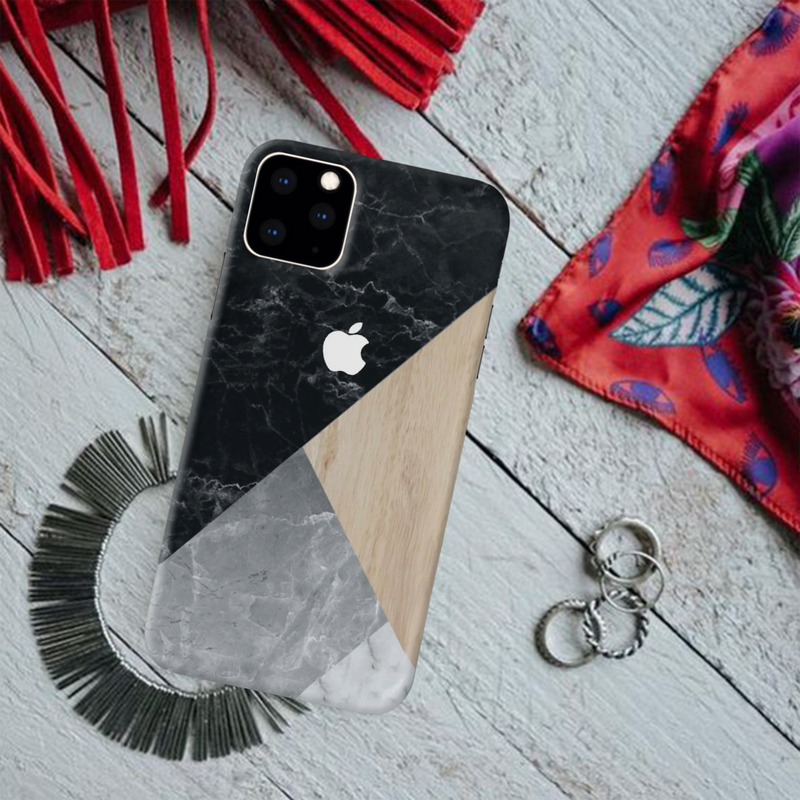 Tiles and Wooden Pattern Mobile Case Cover For Iphone 11 Pro Max