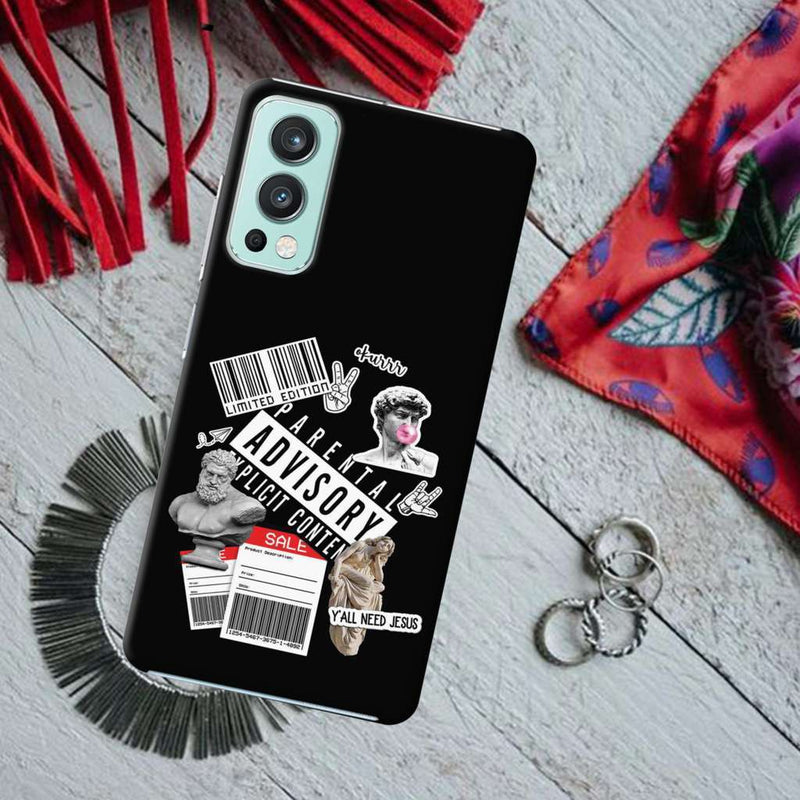 Advisory Printed Slim Cases and Cover for OnePlus Nord 2