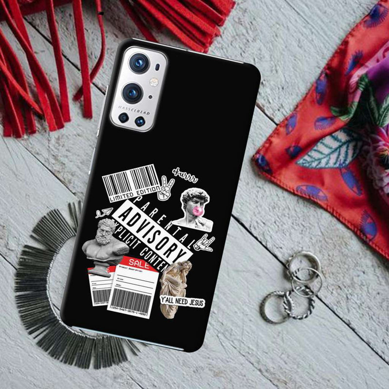 Advisory Printed Slim Cases and Cover for OnePlus 9R