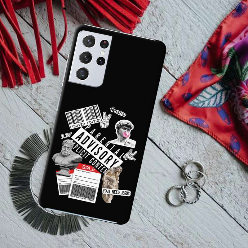 Samsung galaxy S21 Advisory Printed Slim cases