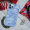 Blue and White Camouflage Printed Slim Cases and Cover for iPhone 13 Pro Max