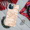 Cream and White Camouflage Printed Slim Cases and Cover for iPhone 12 Pro Max