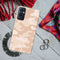 Cream and White Camouflage Printed Slim Cases and Cover for OnePlus 9 Pro