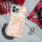 Cream and White Camouflage Printed Slim Cases and Cover for iPhone 13 Pro