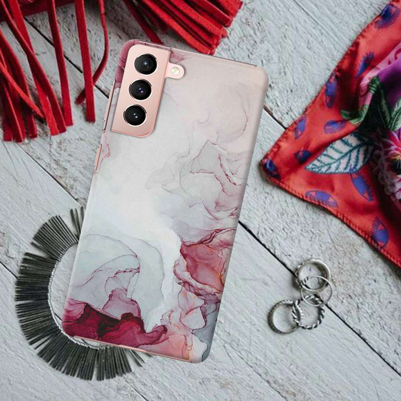 Galaxy Marble Printed Slim Cases and Cover for Galaxy S21