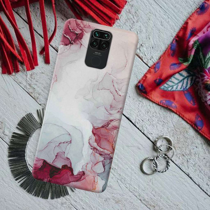 Galaxy Marble Printed Slim Cases and Cover for Redmi Note 9