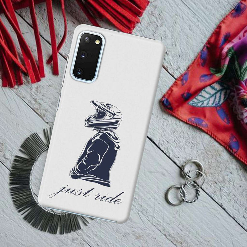 Just Ride Printed Slim Cases and Cover for Galaxy S20 Plus