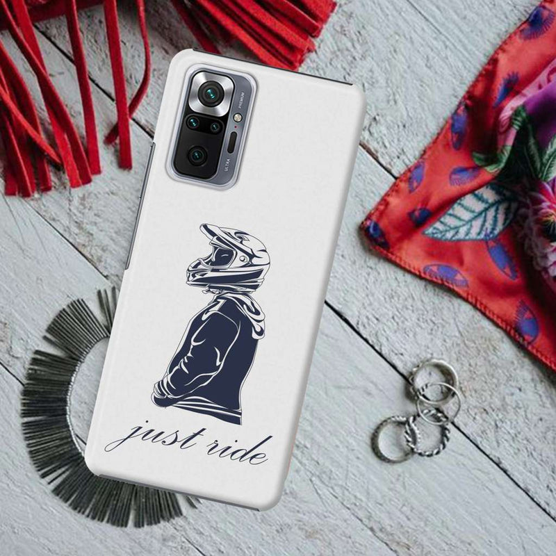 Just Ride Printed Slim Cases and Cover for Redmi Note 10 Pro