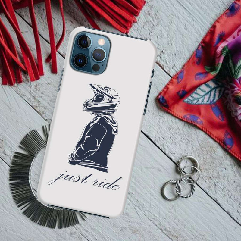 Just Ride Printed Slim Cases and Cover for iPhone 12 Pro Max